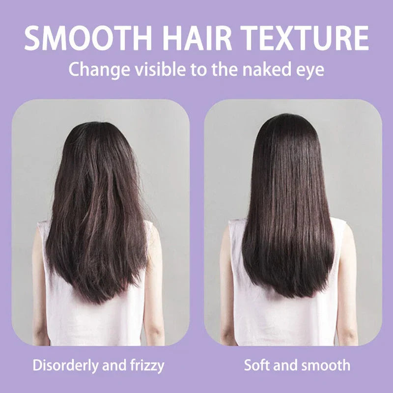 Heated Hair Styling Straightening Brush