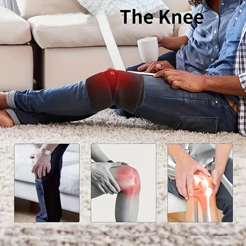 Heated Knee Brace Wrap Support Pad
