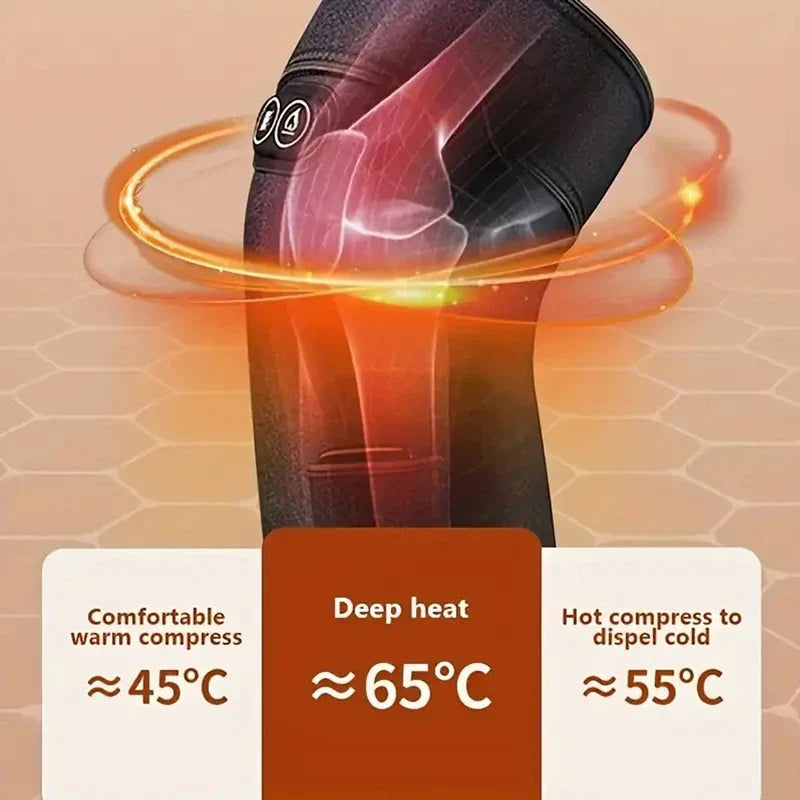 Heated Knee Brace Wrap Support Pad