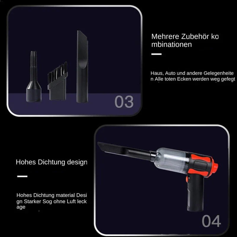 High Power Auto Interior Cleaning Vacuum Tool