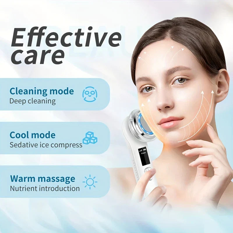 Hot Cold Photon Microcurrent Facial Massager Wand