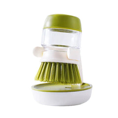 Hydraulic Soap Dispensing Pot Scrubber Brush