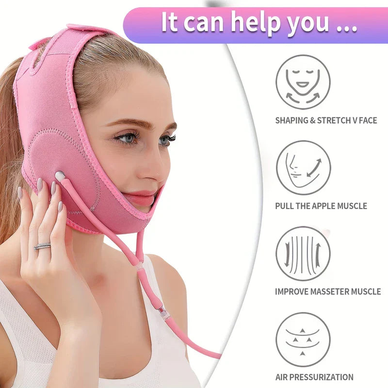 Inflatable Air Pressure Face Lifting Mask