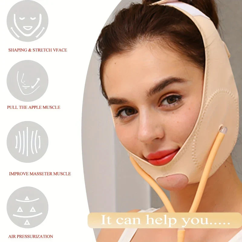 Inflatable Air Pressure Face Lifting Mask
