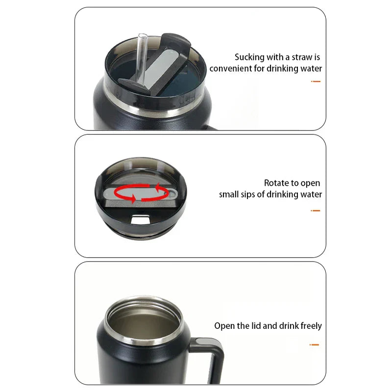 Insulated Car Travel Mug Tumbler