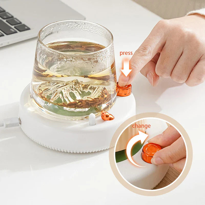 Insulated Self-Stirring Magnetic Mug