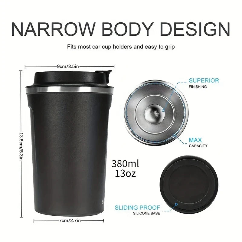Insulated Stainless Steel Coffee Travel Mug