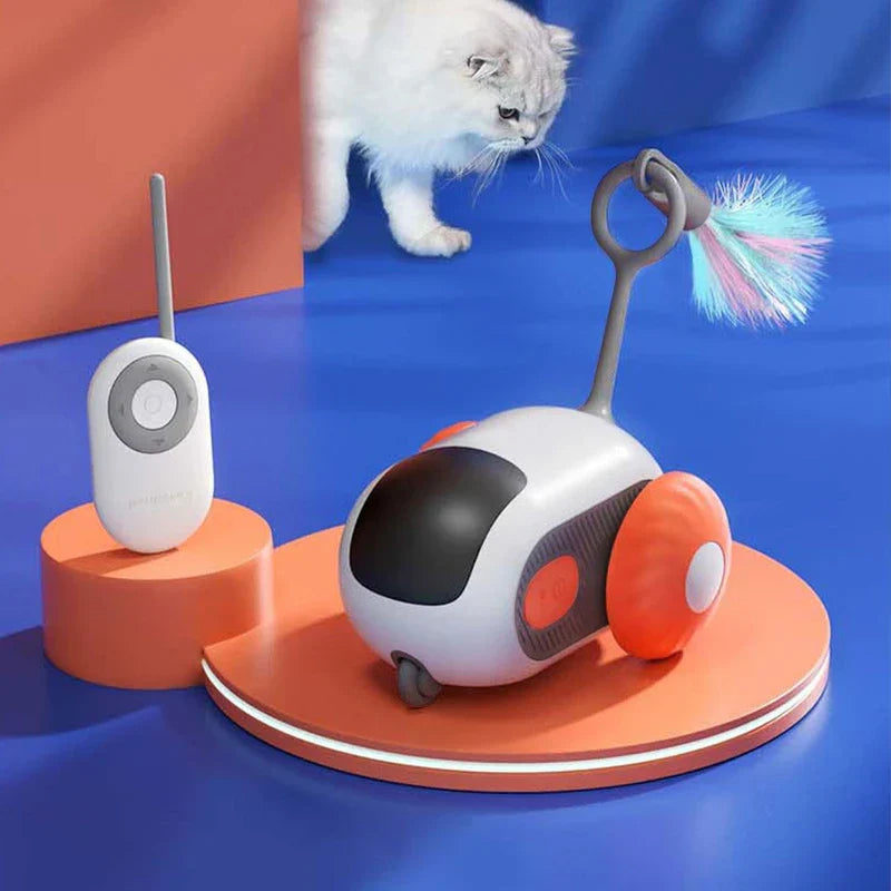 Interactive Electronic Cat Chase Toy Car