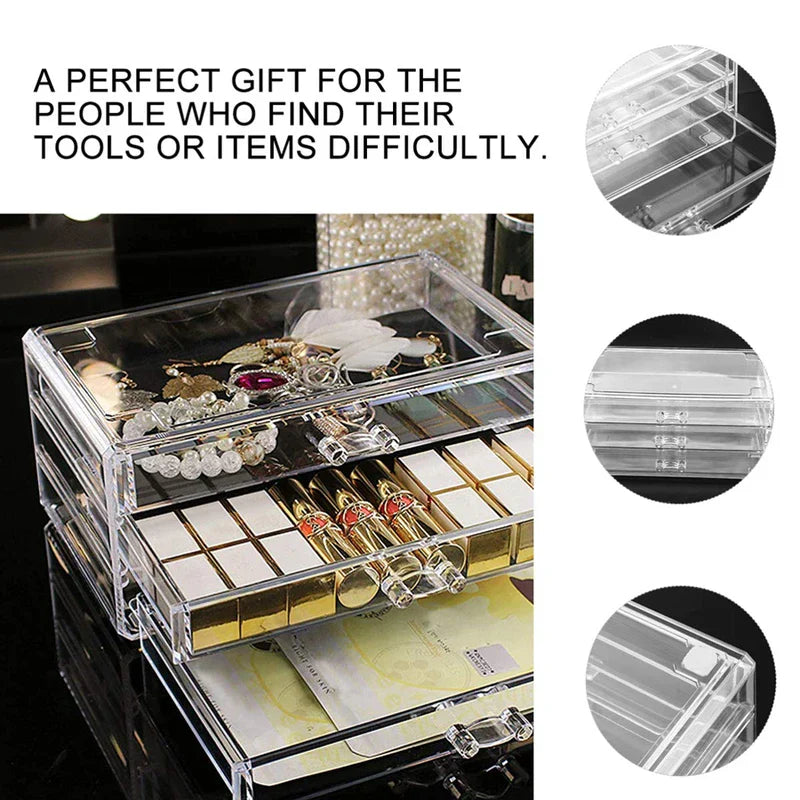 Jewelry Organizer Box Storage Case