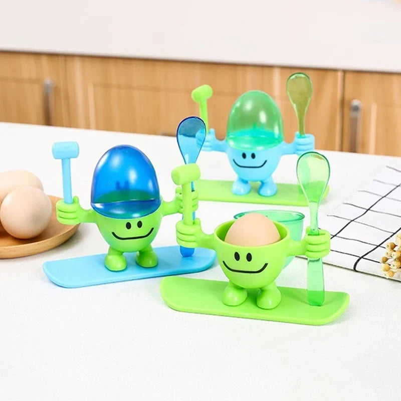 Kids Boiled Egg Cup Holder Stand