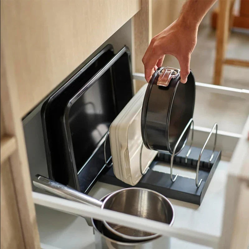 Kitchen Utensil Holder Caddy Organizer Rack