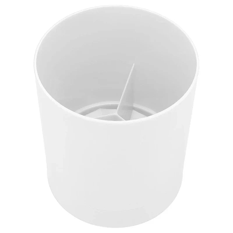 Kitchen Utensil Holder Crock Cutlery Drainer Caddy
