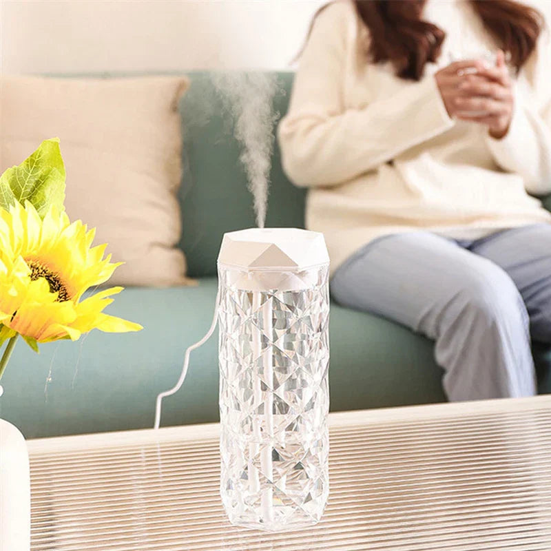 Large Crystal Design Cool Mist Humidifier