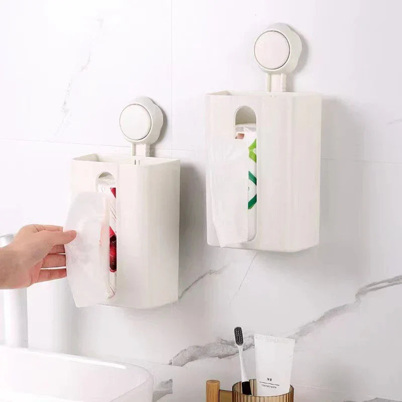 Large Suction Cup Tissue Box Holder