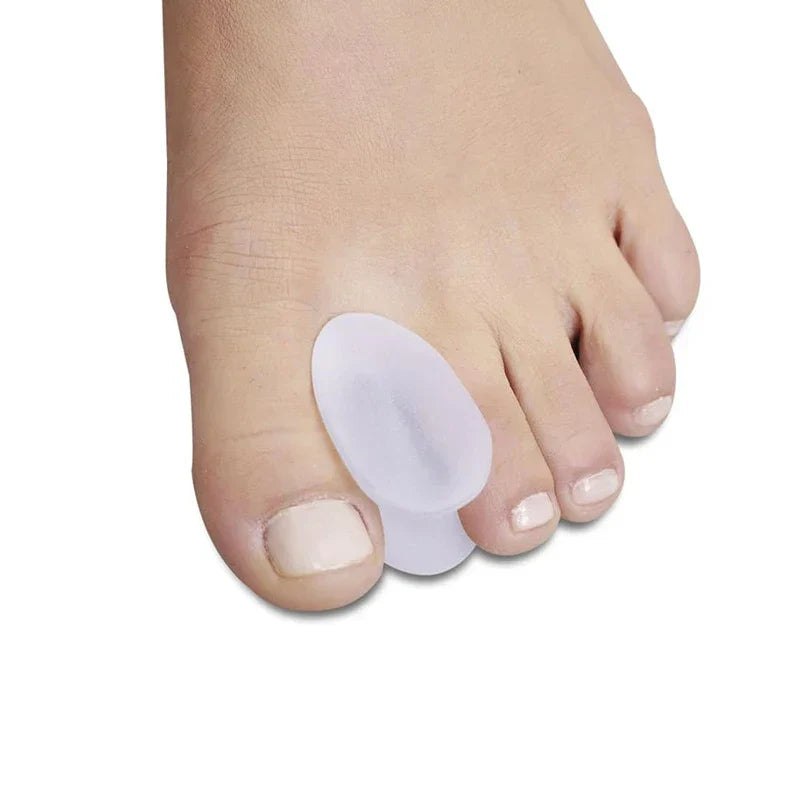 Leaf Shaped Gel Toe Separators (2pcs)