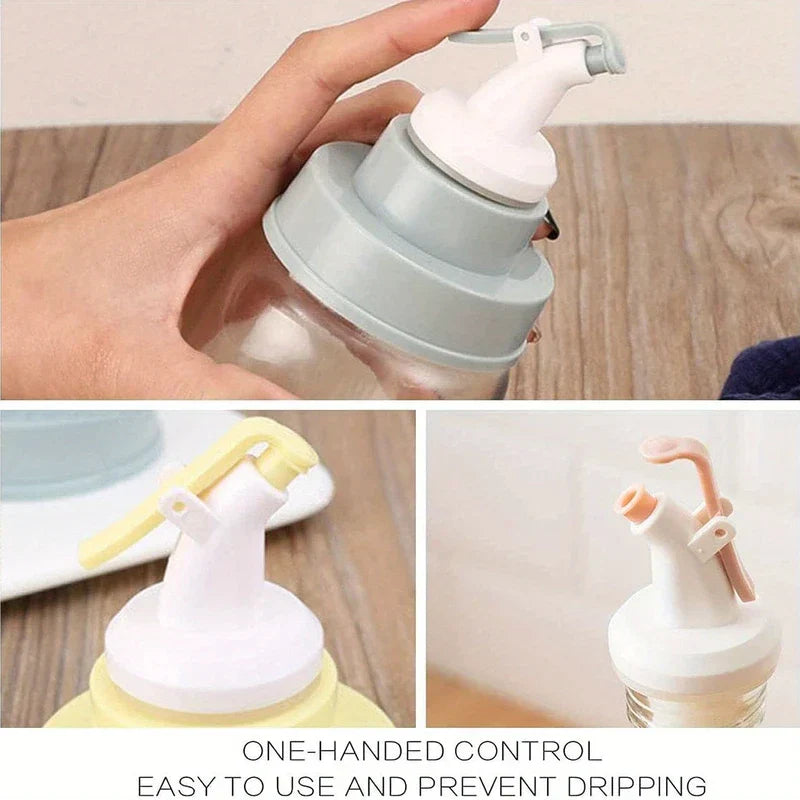 Leakproof Bottle Pourer Spout with Dust Cap