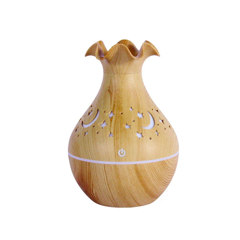 Light Wood Grain Aroma Essential Oil Diffuser