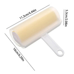 Lint Roller Remover Sticky Paper Refillable