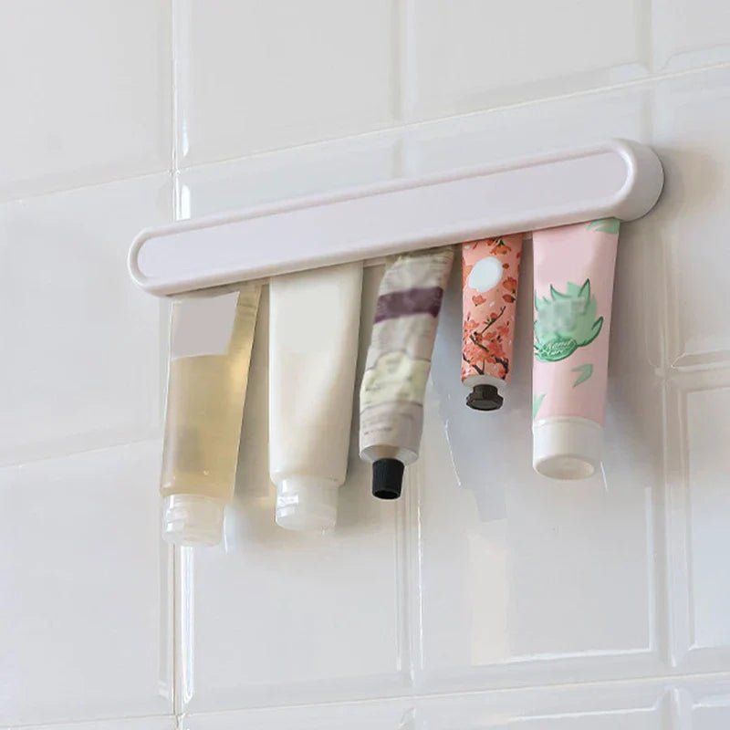 Long Facial Cleanser Holder Wall Mount Rack
