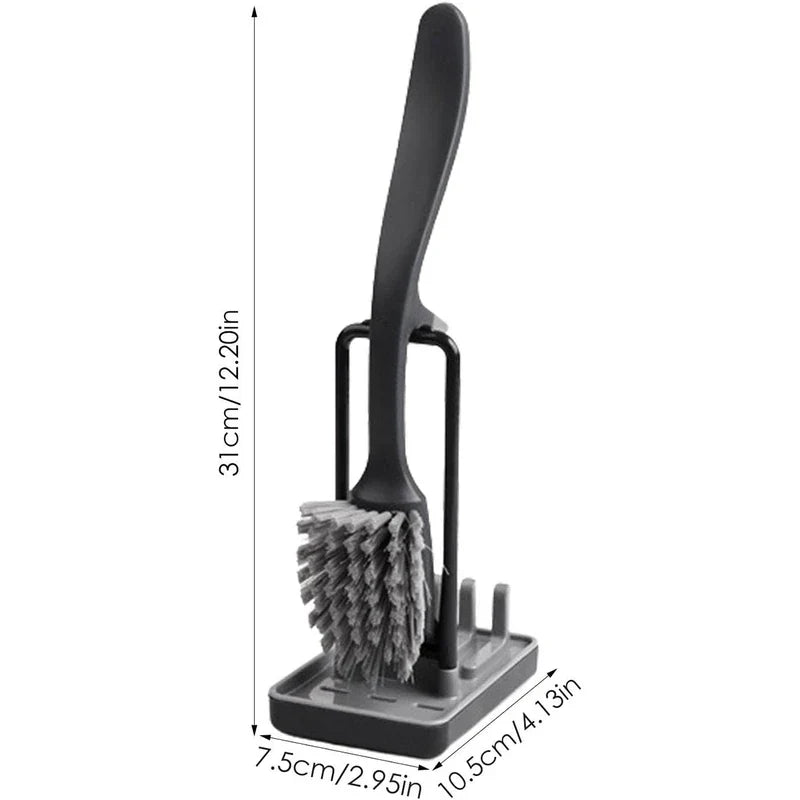 Long Handle Bottle Cleaning Brush Cup Scrubber