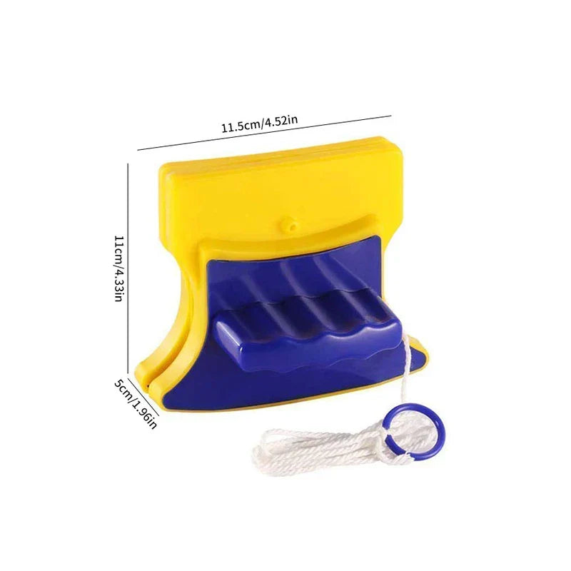 Magnetic Double Sided Window Cleaner Brush Wiper