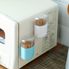 Magnetic Pop-Up Toothpick Dispenser Holder