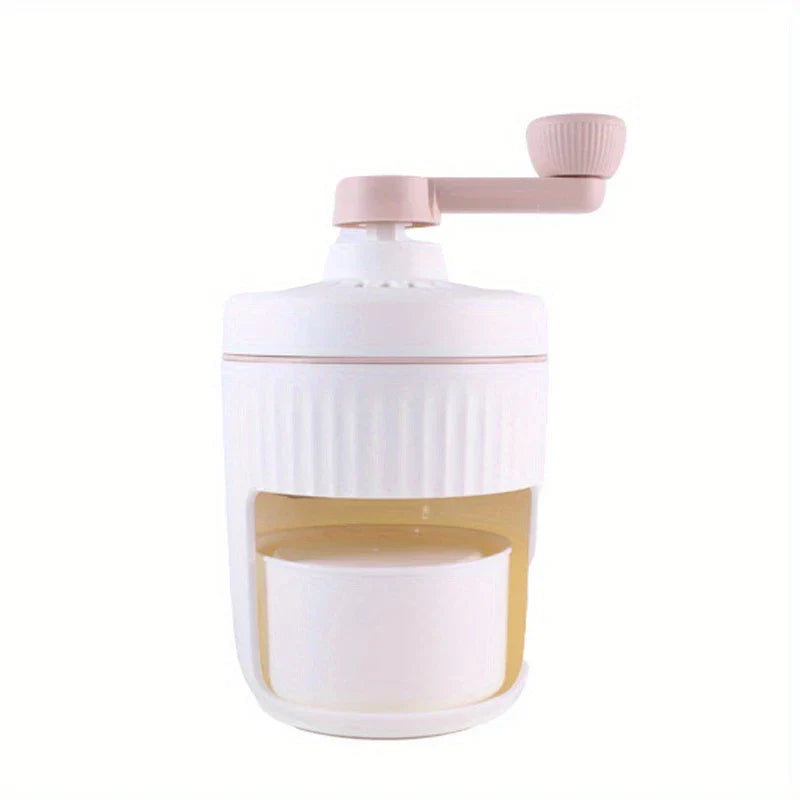 Manual Hand Crank Ice Crusher Shaver