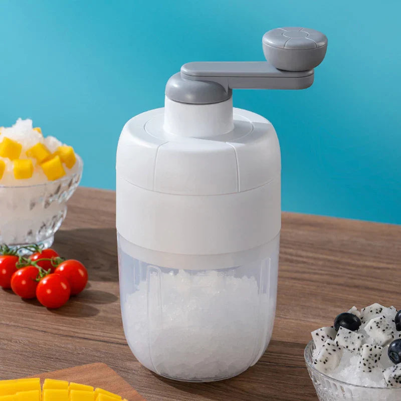 Manual Hand Crank Ice Shaver Machine