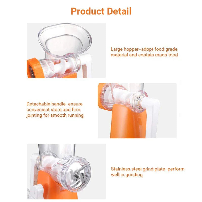 Manual Meat Grinder Sausage Stuffer Machine Mincer