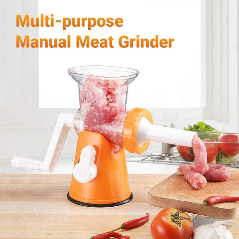 Manual Meat Grinder Sausage Stuffer Machine Mincer