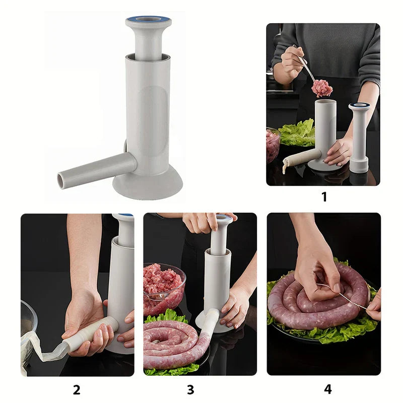Manual Meat Grinder Sausage Stuffer Maker Tool