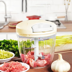Manual Pull String Garlic Chopper