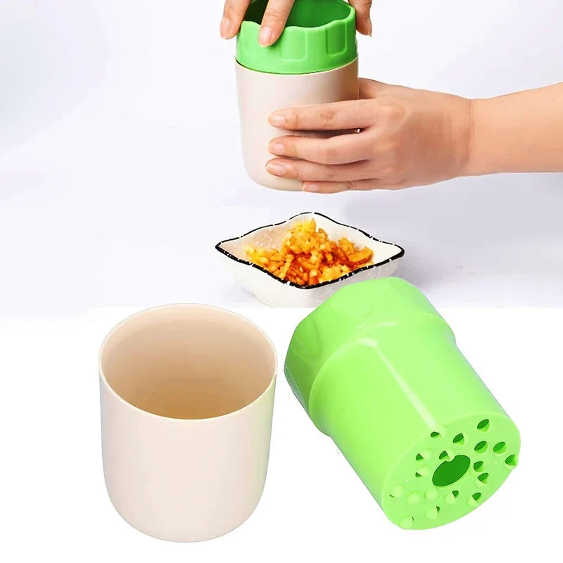 Manual Rotary Grater Cheese Shredder Slicer