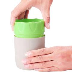 Manual Rotary Grater Cheese Shredder Slicer
