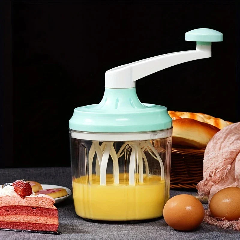 Manual Rotary Hand Whisk Egg Beater
