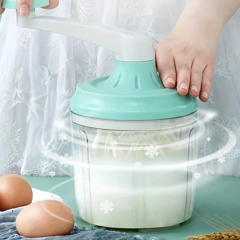 Manual Rotary Hand Whisk Egg Beater