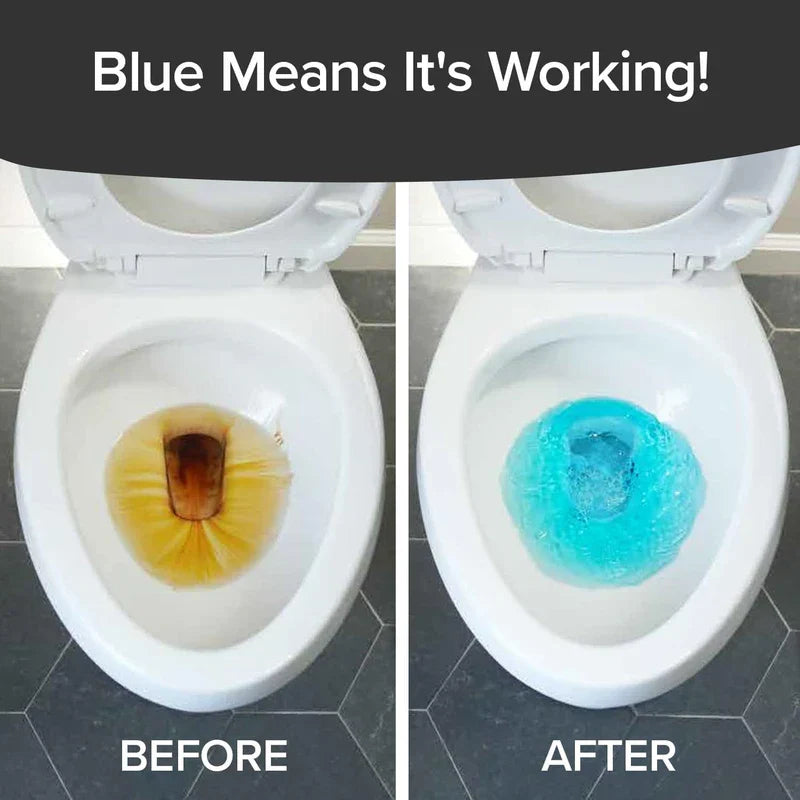 Mermaid Automatic Toilet Bowl Cleaner Blue Bubble
