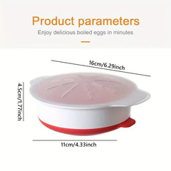 Microwave Egg Cooker Poacher Bowl