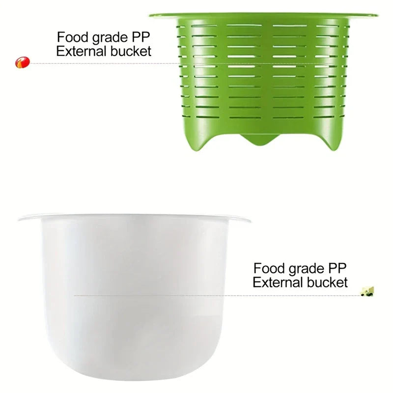 Microwave Ricotta Cheese Maker Strainer Kit