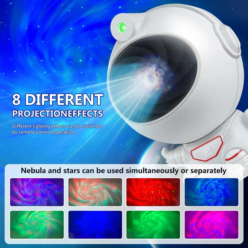 Mini Astronaut Star Projector Light