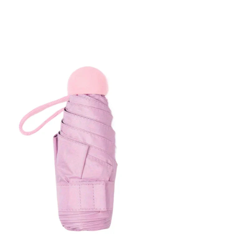 Mini Compact Capsule Travel Umbrella