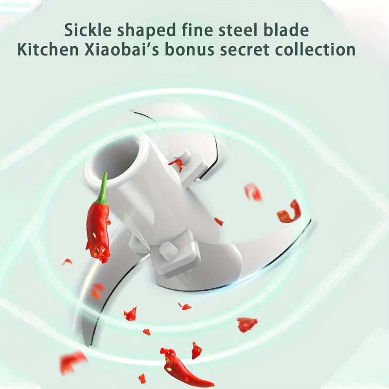 Mini Electric Food Processor Chopper Grinder