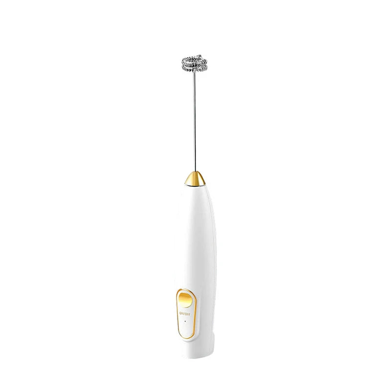 Mini Electric Milk Frother Whisk Foam Maker