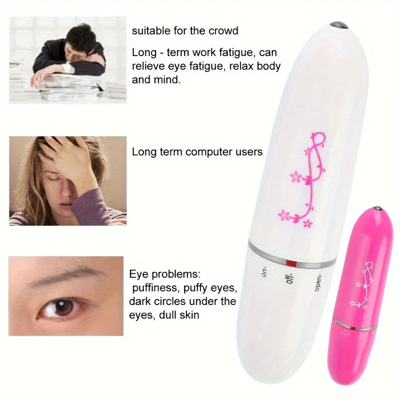 Mini Electric Vibrating Eye Massager Pen Wand