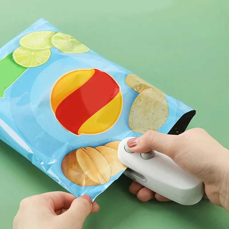 Mini Fan With Bag Heat Sealer Combo