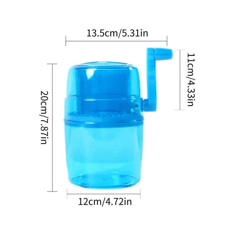 Mini Manual Ice Shaver Snow Cone Maker