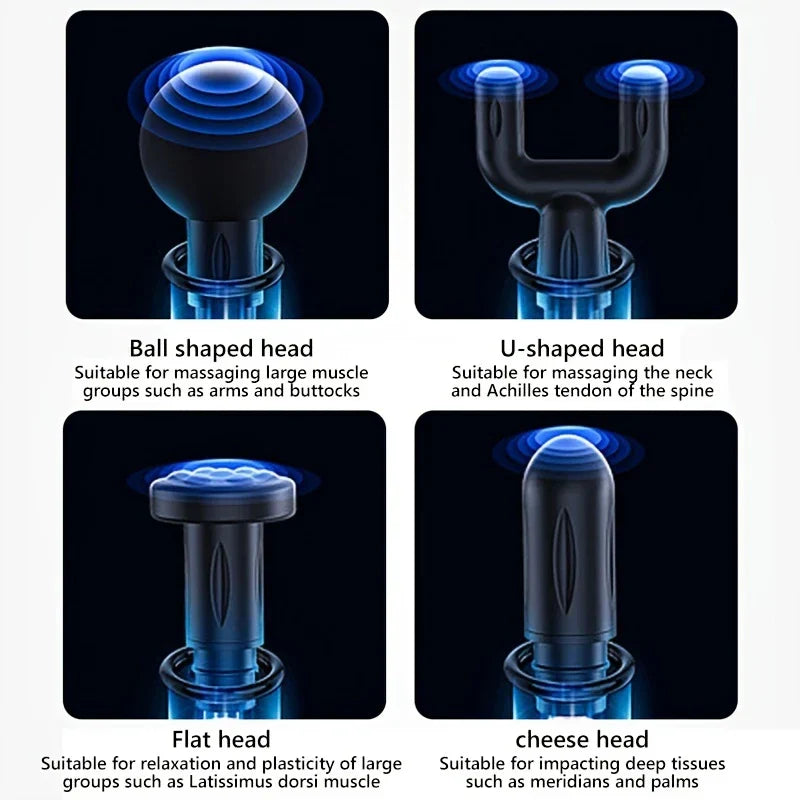 Mini Muscle Massage Gun Deep Tissue Percussion