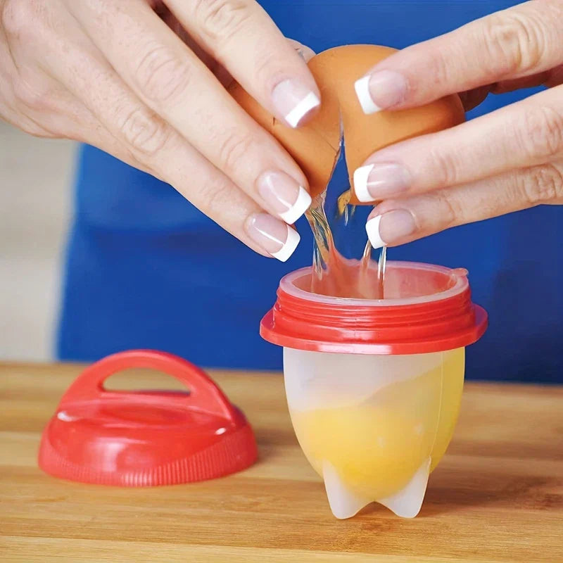 Mini Non-Stick Silicone Egg Poacher Cups