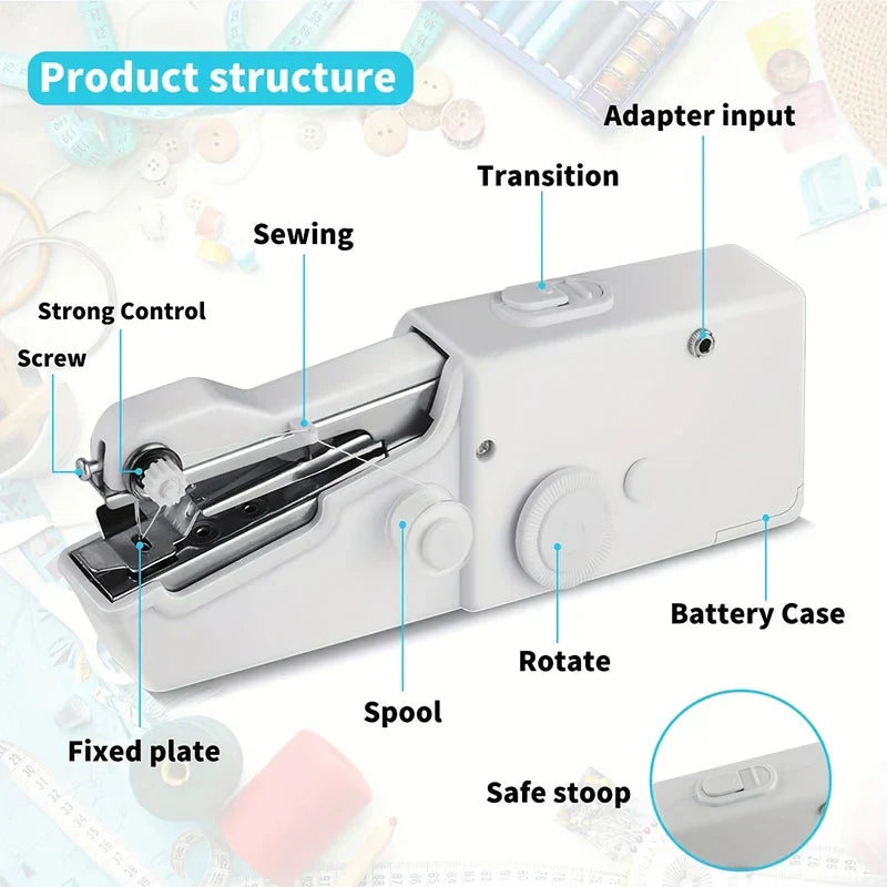 Mini Portable Sewing Machine