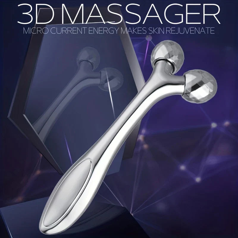 Mini V Shape Face Roller Massager Slimmer